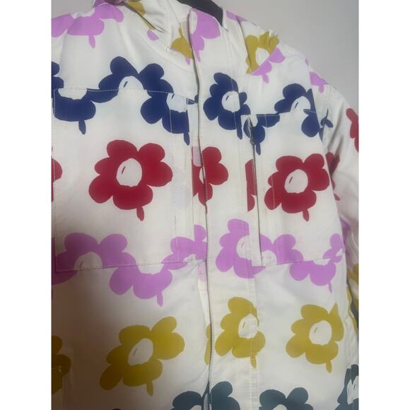 Hanna Andersson Print Recycled Snow Jacket – Girls Size 10 - Picture 6 of 8